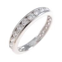 PT ハーフエタニティ ダイヤモンドリング