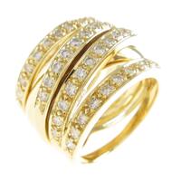 750YG ダイヤモンドリング