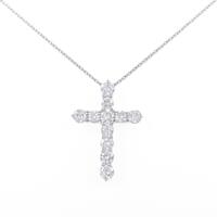 【リメイク】PT クロス ダイヤモンドネックレス