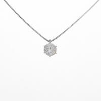 【リメイク】プラチナダイヤモンドネックレス 1．048ct・E・I1・VG