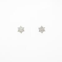 【リメイク】プラチナダイヤモンドピアス 0．322ct・0．332ct・G・I1・GOOD