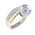 PT／K18YG アコヤパールリング