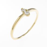 【リメイク】K18YG ダイヤモンドリング