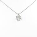 【リメイク】プラチナダイヤモンドネックレス 1．060ct・G・I1・EXT