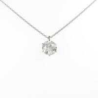 【リメイク】プラチナダイヤモンドネックレス 1．060ct・G・I1・EXT