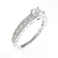 ブルガリ デディカータ ア ヴェネチア リング 0．34ct・D・VVS1・3EXT