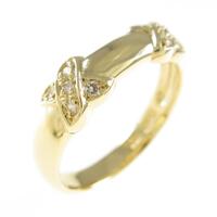 750YG ダイヤモンドリング