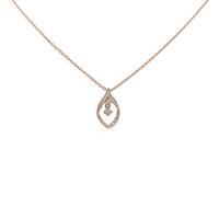 K18PG ダイヤモンドネックレス