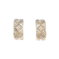 K18YG ダイヤモンドピアス