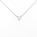 【リメイク】プラチナダイヤモンドネックレス 0．523ct・F・VS2・ハートシェイプ