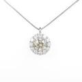 プラチナダイヤモンドネックレス 1．573ct・LB・SI1・VG