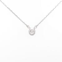 K10WG ダイヤモンドネックレス