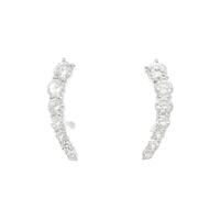 【リメイク】K18WG ダイヤモンドピアス