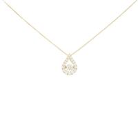 【新品】K18YG ダイヤモンドネックレス 0．312ct・E・SI1・GOOD