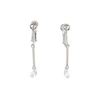 K14WG ダイヤモンドイヤリング