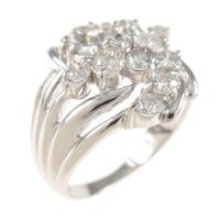 PT フラワー ダイヤモンドリング