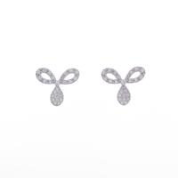 【リメイク】K18WG ダイヤモンドピアス