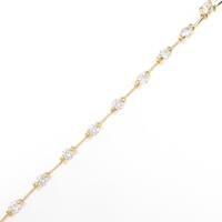 LINE ダイヤモンドブレスレット