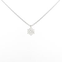 【リメイク】プラチナダイヤモンドネックレス 0．308ct・H・SI1・EXT H＆C