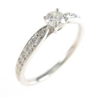 ティファニー ハーモニー リング 0．19ct・I・VS1・3EXT