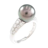 タサキ クロチョウパールリング