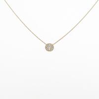 K18YG ダイヤモンドネックレス