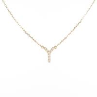 アーカー イニシャル ネックレス