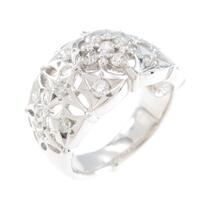 K18WG ダイヤモンドリング