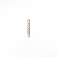 ヒロタカ キャビア パール ミディアム イヤーカフ 片耳