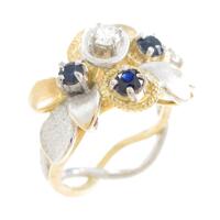 ワコウ サファイヤリング