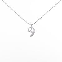 K18WG ダイヤモンドネックレス