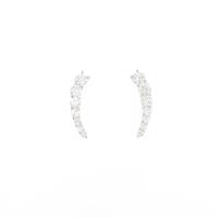 【リメイク】K18WG ダイヤモンドピアス