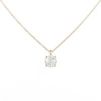 K18YG ダイヤモンドネックレス 0．455ct・K・VS1・VG