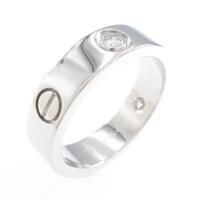 カルティエ ラブリング ハーフダイヤ