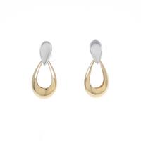 K18YG／PT ピアス