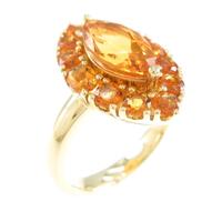 タサキ シトリンリング