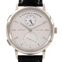 ランゲ＆ゾーネ 385．026／LS3853AJ サクソニアデュアルタイム WG 自動巻