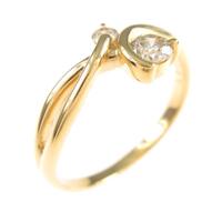 K18YG ダイヤモンドリング