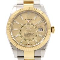 ロレックス 326933 スカイドゥエラー SSxYG 自動巻