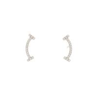 ティファニー Tスマイル ピアス