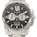 カルティエ W7100061 カリブル・ドゥ・カルティエクロノ 自動巻