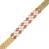 ジュネ ルビーブレスレット