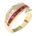 K18YG ルビーリング