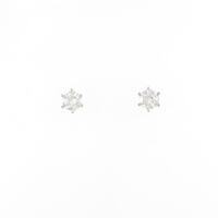 【新品】プラチナダイヤモンドピアス 0．219ct・0．209ct・F・SI1・GOOD