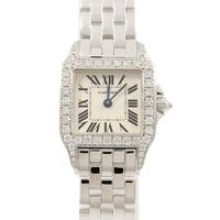 カルティエ WF9003Y8 サントスドゥモワゼル WG／D クォーツ