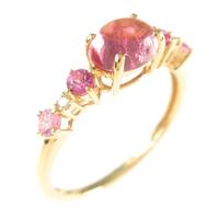 K18YG カラーストーンリング