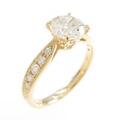 【リメイク】K18YG ダイヤモンドリング 1．018ct・K・I1・GOOD