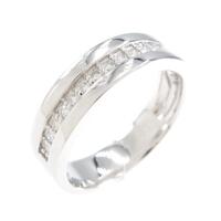 【リメイク】K18WG ダイヤモンドリング