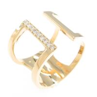 【リメイク】K18YG ダイヤモンドリング