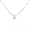 カルティエ Cセッティング ネックレス 0．23ct・F・VVS1・EXT